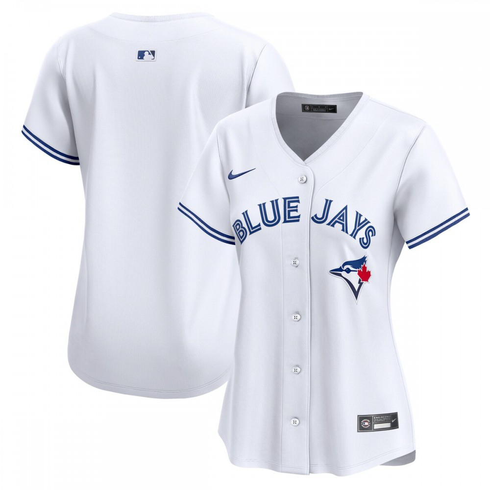 Toronto Blue Jays Women's Home Limited Jersey - White-Pro Kit Vault | Brand New 26/27 Sports Jerseys